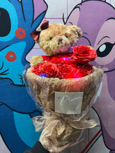 Load image into Gallery viewer, RED TEDDY BOUQUET
